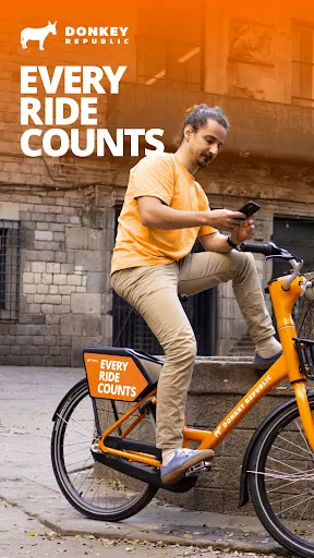 Скриншот 1 — Donkey Republic Bike share