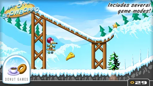 Скриншот 3 — Rat On A Snowboard