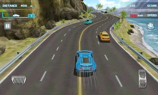 Скриншот 1 — Turbo Driving Racing 3D