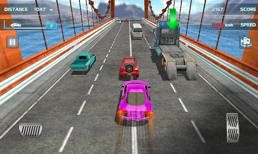 Скриншот 2 — Turbo Driving Racing 3D