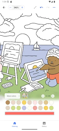 Скриншот 3 — Bobbie Goods: Livro de colorir