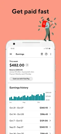 Скриншот 2 — DoorDash - Dasher