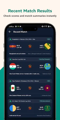 Скриншот 3 — Live Cricket TV HD Streaming