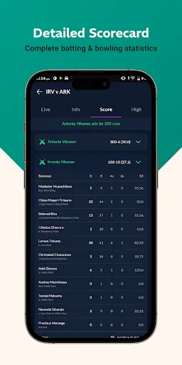Скриншот 4 — Live Cricket TV HD Streaming