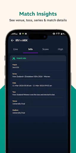 Скриншот 5 — Live Cricket TV HD Streaming