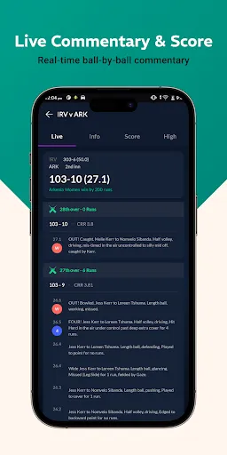 Скриншот 6 — Live Cricket TV HD Streaming