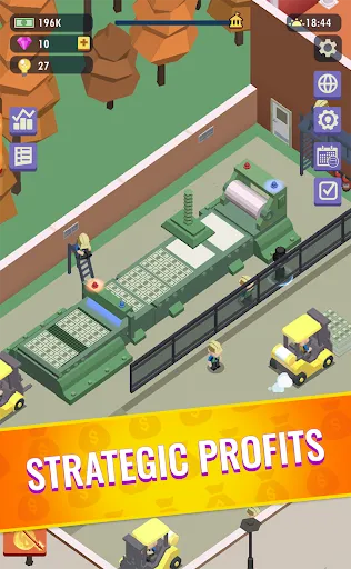 Скриншот 3 — Idle Bank - Money Games