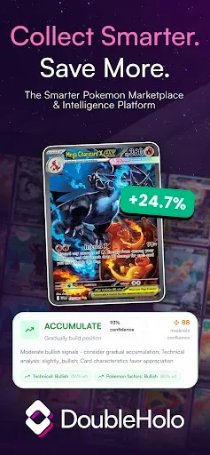 Скриншот 1 — Double Holo Pokemon TCG Market