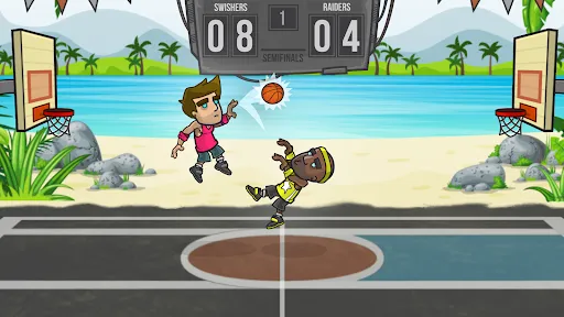 Скриншот 3 — Баскетбол: Basketball Battle