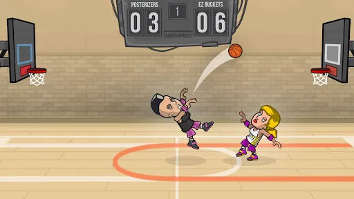Скриншот 4 — Баскетбол: Basketball Battle