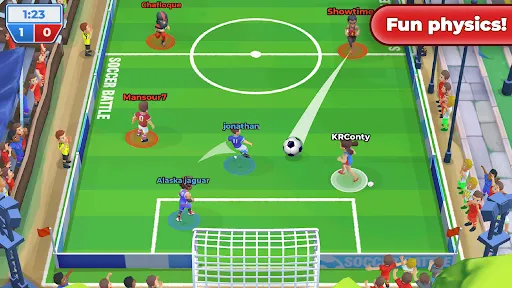 Скриншот 2 — Футбол: Soccer Battle