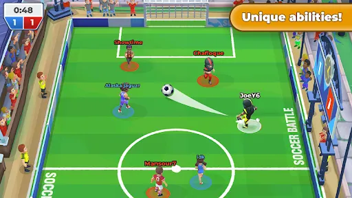 Скриншот 3 — Футбол: Soccer Battle