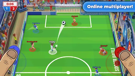 Скриншот 7 — Футбол: Soccer Battle