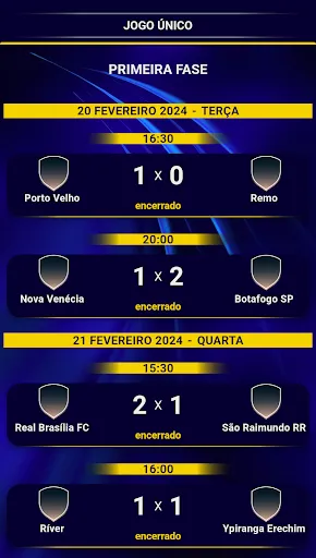 Скриншот 2 — Copa do Brasil 2026 PRO