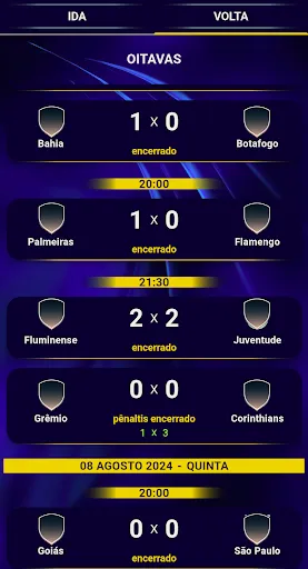 Скриншот 4 — Copa do Brasil 2026 PRO