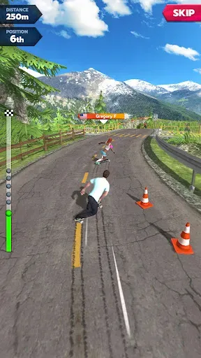 Скриншот 3 — Downhill Race League