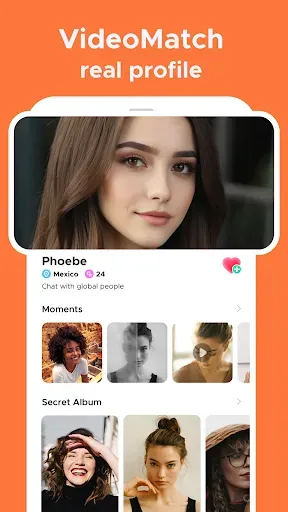 Скриншот 3 — Live Chat Video Call-Whatslive