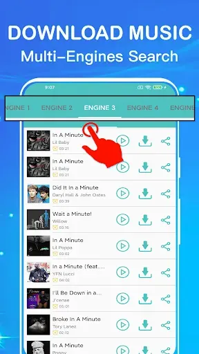 Скриншот 1 — Download Music Mp3