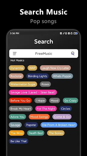 Скриншот 1 — Music Downloader -Mp3 music