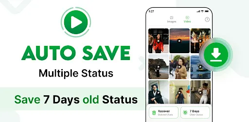 Скриншот 1 — Status Saver - Video Download