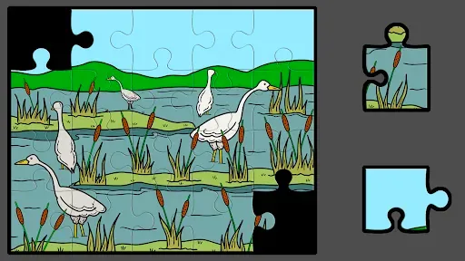Скриншот 4 — Nature Puzzle for Kids