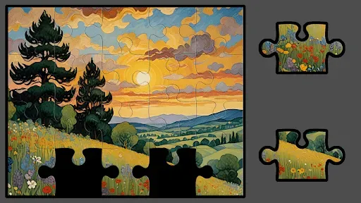 Скриншот 5 — Nature Puzzle for Kids