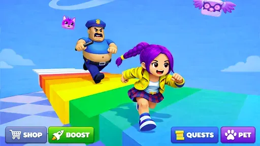 Скриншот 7 — Obby Runner: Parkour Escape