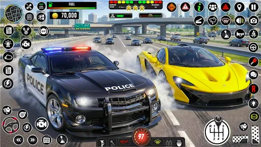 Скриншот 2 — Police Chase: City Simulator