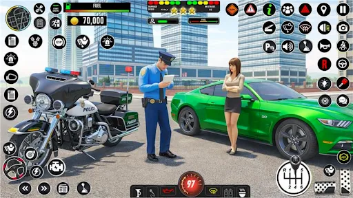 Скриншот 4 — Police Chase: City Simulator