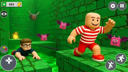 Скриншот 7 — Obby Prison Escape Parkour