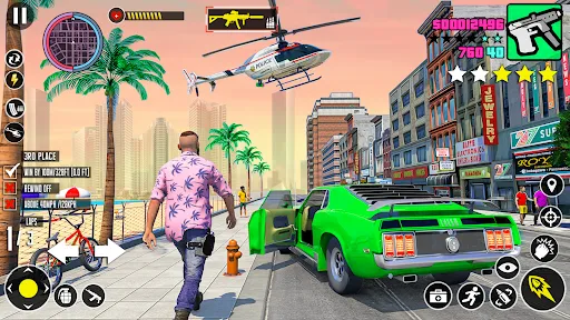 Скриншот 2 — Miami Gangster Crime Simulator