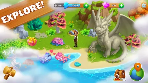 Скриншот 2 — Dragon Farm: Island Adventure