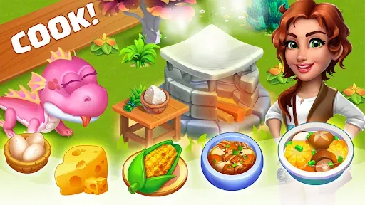 Скриншот 3 — Dragon Farm: Island Adventure