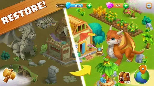 Скриншот 4 — Dragon Farm: Island Adventure