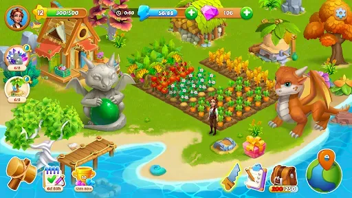 Скриншот 5 — Dragon Farm: Island Adventure