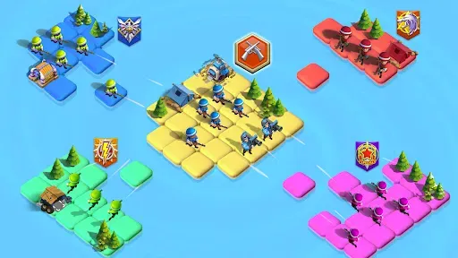 Скриншот 1 — Clash of Merge: Battle Game