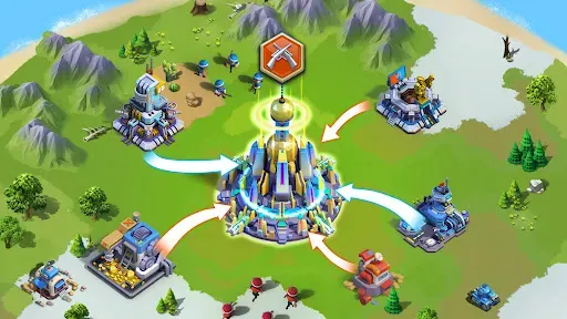 Скриншот 4 — Clash of Merge: Battle Game