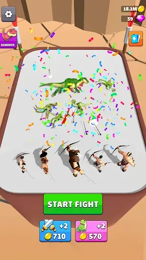 Скриншот 5 — Dragons Merge: Боевые игры