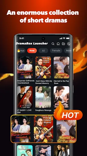 Скриншот 2 — DramaBox Launcher-Drama Shorts