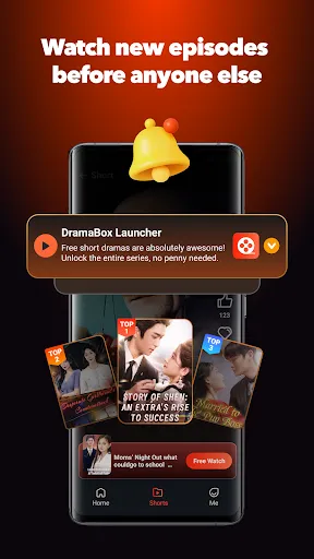 Скриншот 4 — DramaBox Launcher-Drama Shorts