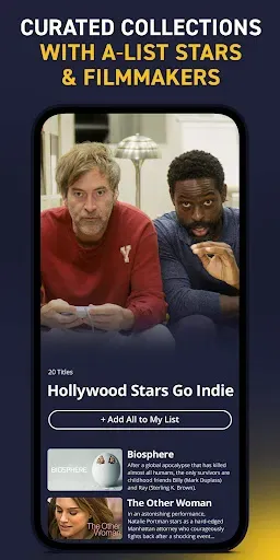 Скриншот 4 — Sundance Now: Indie Films