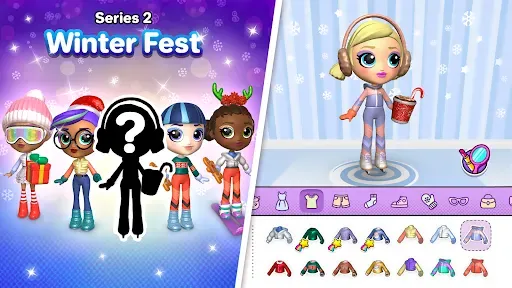 Скриншот 7 — Go! Dolliz: Doll Dress-Up Game