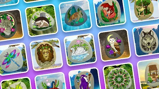 Скриншот 1 — Rock Art - 3D Color by Number