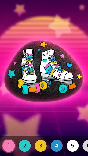 Скриншот 4 — Rock Art - 3D Color by Number