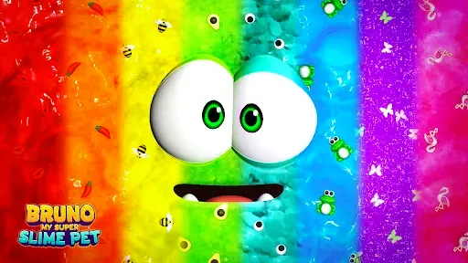 Скриншот 1 — Bruno – My Talking Slime Pet