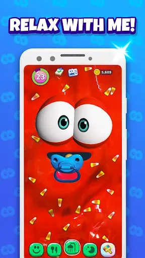 Скриншот 6 — Bruno – My Talking Slime Pet