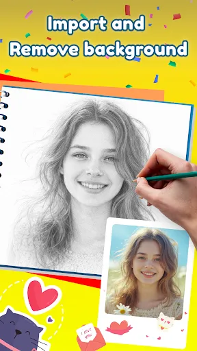 Скриншот 4 — Draw Anime: Art Tracing