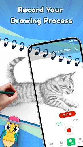 Скриншот 5 — Draw Anime: Art Tracing