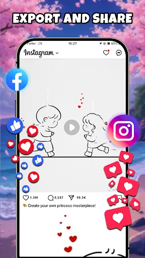 Скриншот 8 — Animation Maker: Layered Paint