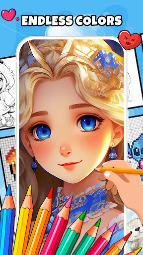 Скриншот 1 — Draw & Paint - Classic & Pixel